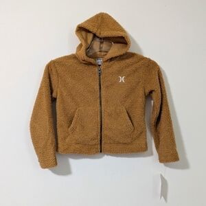 Hurley Girls Soft Hoodie Iced Coffee Size 5
